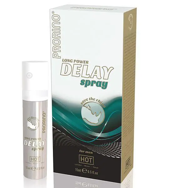 Продлевающий и эрекционный спрей для мужчин Prorino long power Delay Spray, 15 мл - фото 2