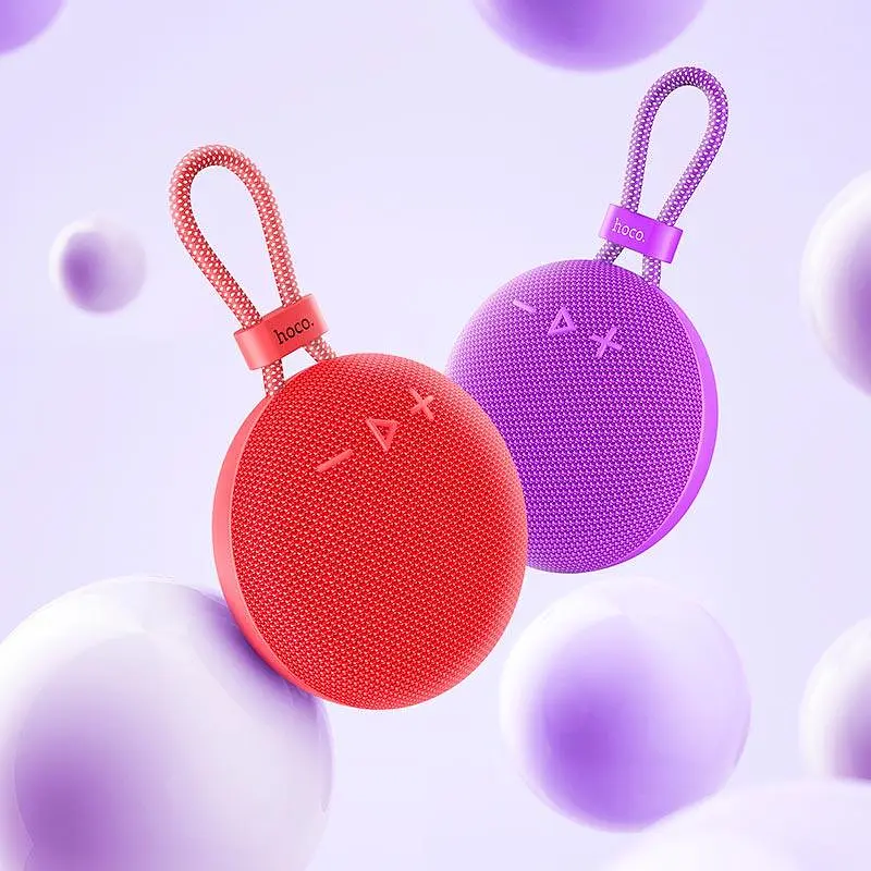 Портативна акустика Hoco Exploring sports BT speaker BS60 фіолетова - фото 5