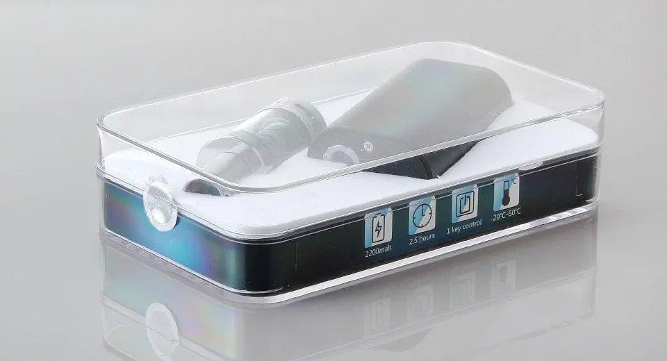 Электронная сигарета ATVS Lite 40w Kit Черный (sn183) - фото 6