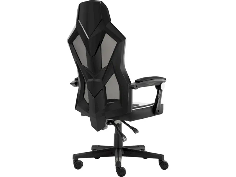 Комп'ютерне крісло для геймера 1STPLAYER P01 Black/White - фото 4