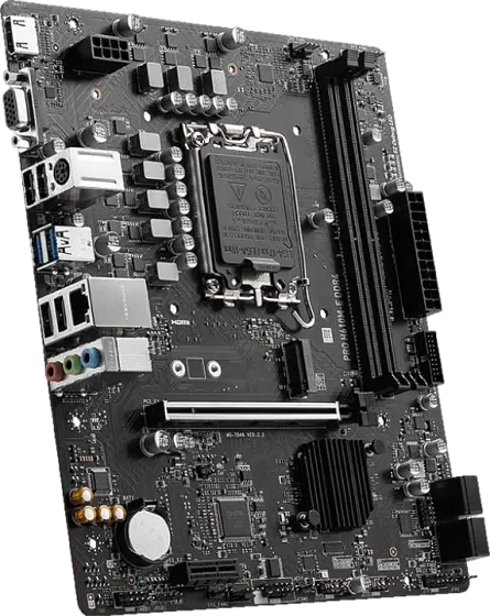 Материнська плата MSI PRO H610M-E LGA 1700 (PRO H610M-E) - фото 2