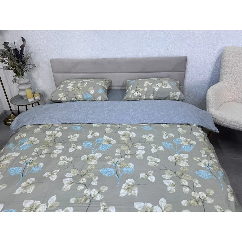 Комплект постільної білизни Ecotton Евро сатин (24815) - фото 2