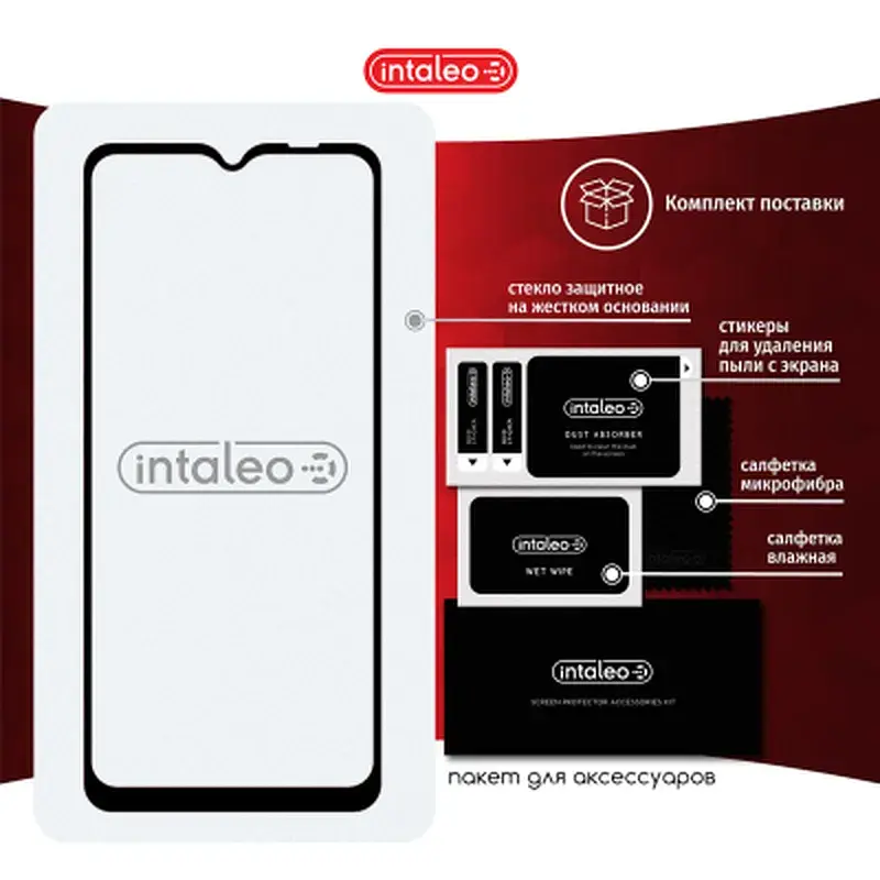 Скло захисне Intaleo Full Glue Samsung A22 (1283126512575) - фото 8