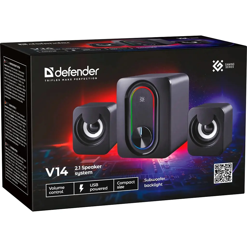 Акустична система Defender V14 Black (65314) - фото 6