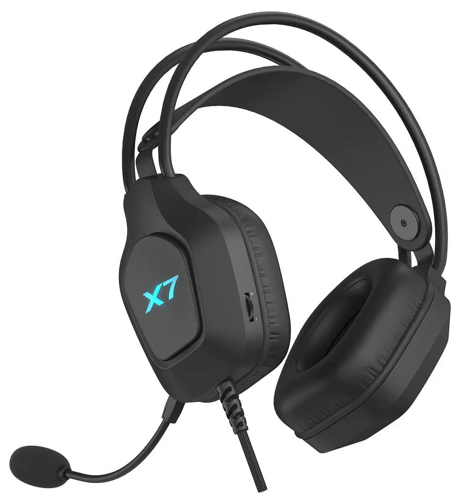 Ігрова гарнітура A4Tech A4-Tech XH-200 USB Black (XH-200 (Black)) - фото 3