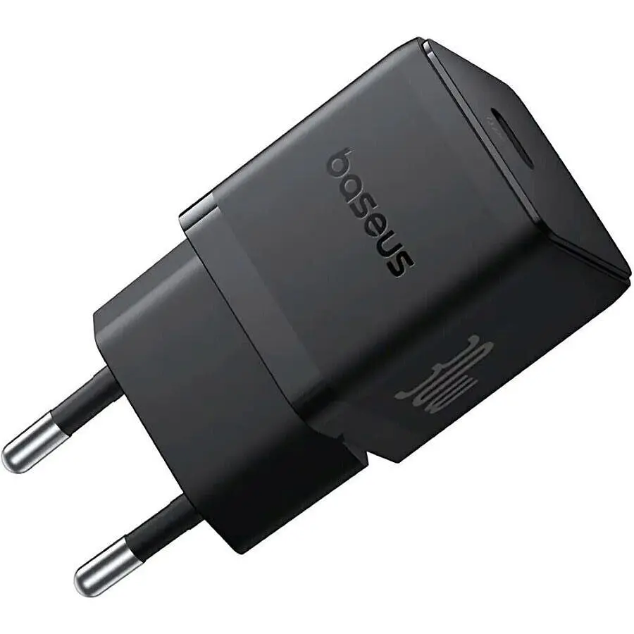 Мережевий зарядний пристрій Baseus Palm 1-USB-C 30W Cluster Black (P10111605113-00) [127628] - фото 2