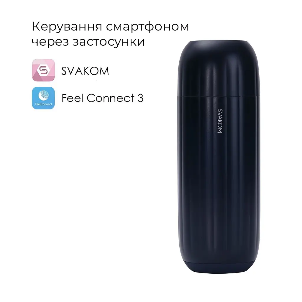 Інтерактивний смарт-мастурбатор з вібрацією та посмоктуванням Svakom Sam Neo 2 Pro, підігрів до 38 °C - фото 2