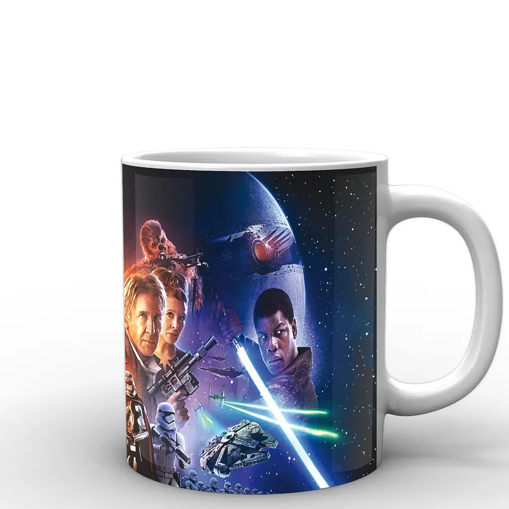 Кружка GeekLand Звездные войны Star Wars пробуждение силы SW.002.04 330 мл белая - фото 3