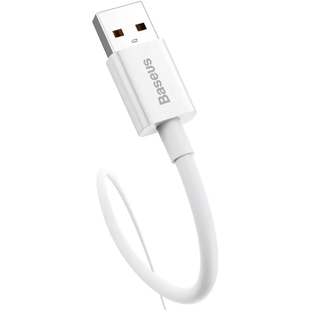 Кабель Baseus Superior Series Fast Charging USB-А to USB-С 1.5m White (P10320102214-02) [106125] - фото 3