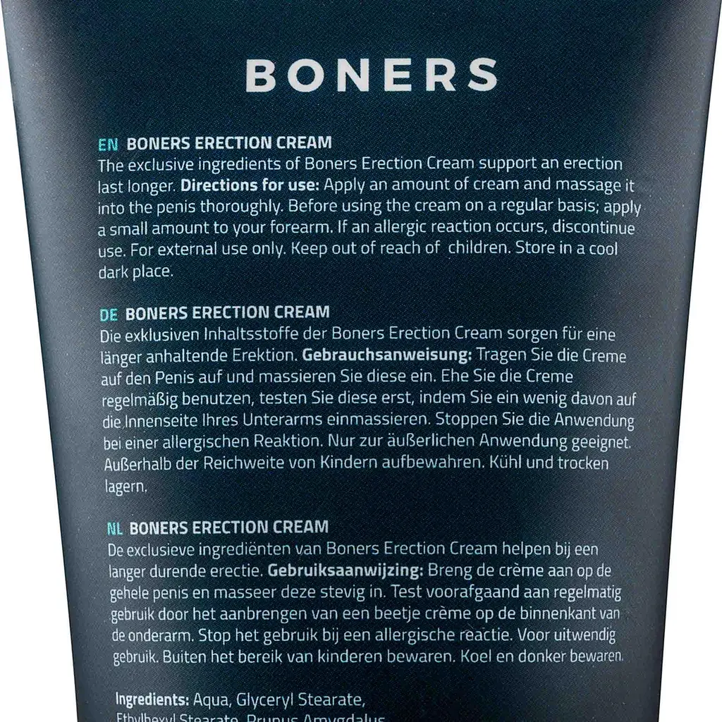 Крем для усиления эрекции Boners Erection Cream, 100 мл - фото 5