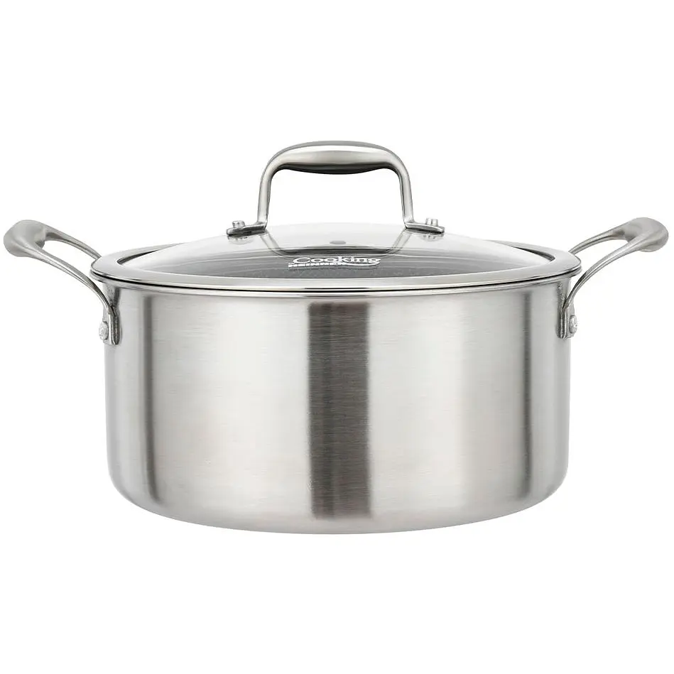 Кастрюля из нержавеющей стали Heinner Titanium3, 7 л (HR-MRK-28) - фото 2