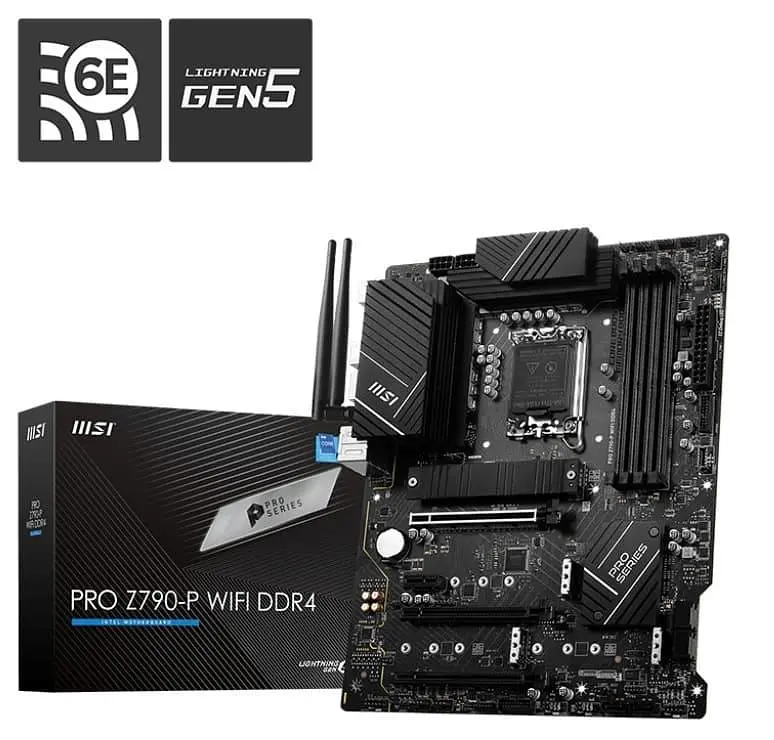 Материнська плата MSI PRO Z790-P WIFI DDR4 (PRO Z790-P WIFI DDR4) (Socket 1700, Intel Z790, ATX) - фото 5