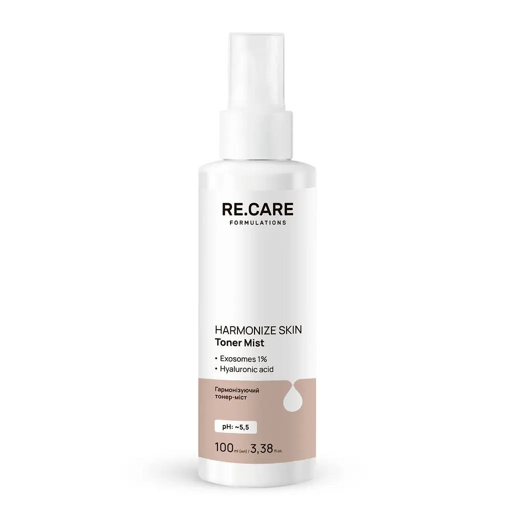 Гармонізуючий тонер-міст для обличчя Re.Care Harmonize Skin Toner Mist, 100 мл