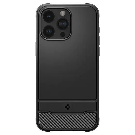 Чохол Spigen Rugged Armor (MagFit) Matte Black для iPhone 15 Pro (ACS06703) - фото 2
