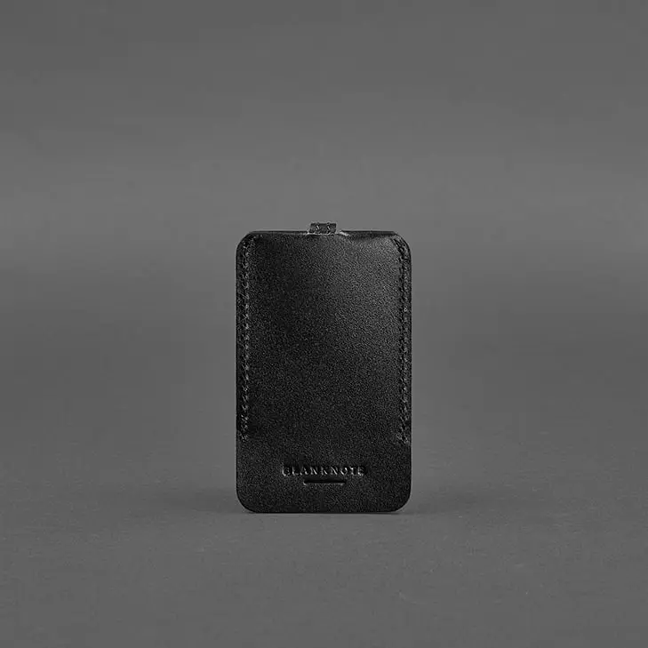 Шкіряна ключниця 1.0 чорна Краст - фото 6