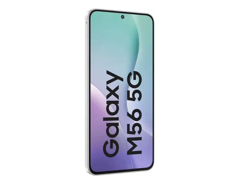 Смартфон Samsung Galaxy M56 5G 8/256GB Light Green (SM-M566BLGB) - фото 2
