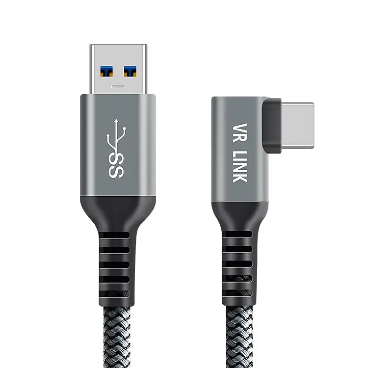 Кабель Oculus Link USB 3,2 Type-C Quest 2/3/Pro/Pico 4 7 м Сірий (AC-7mGS) - фото 2