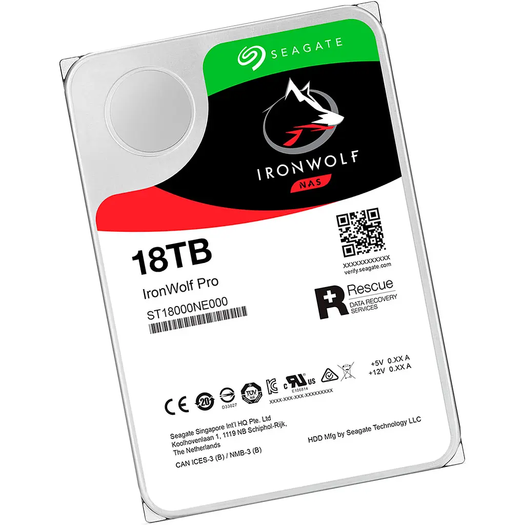 Жорсткий диск 3.5" Seagate IronWolf Pro 18TB SATA 256MB [ST18000NE000] [105236] - фото 2