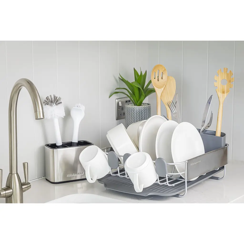 Подставка для сушки посуды KitchenAid Sinkware серая (KEG895BXCGA) - фото 14