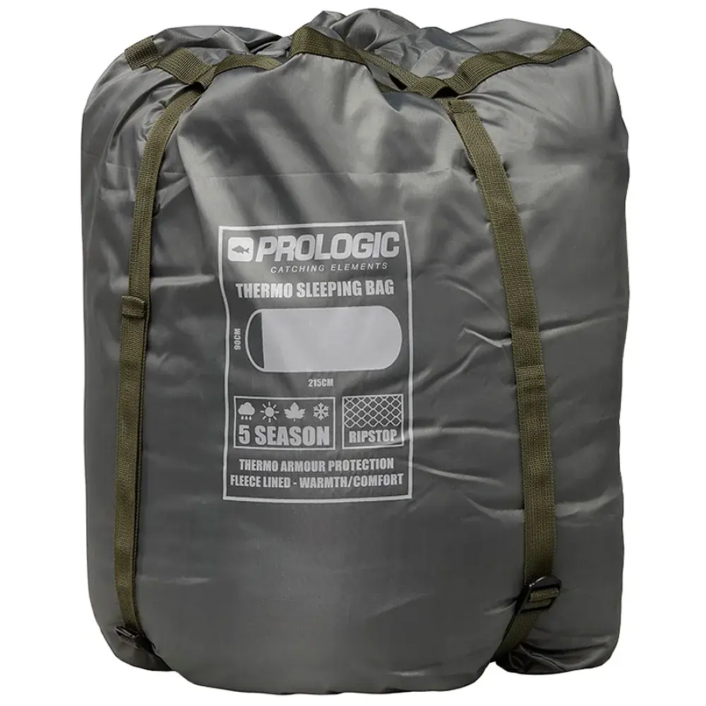 Спальний мішок Prologic Element Thermo Daddy Sleeping Bag 5 Season 215 x 105cm - фото 4