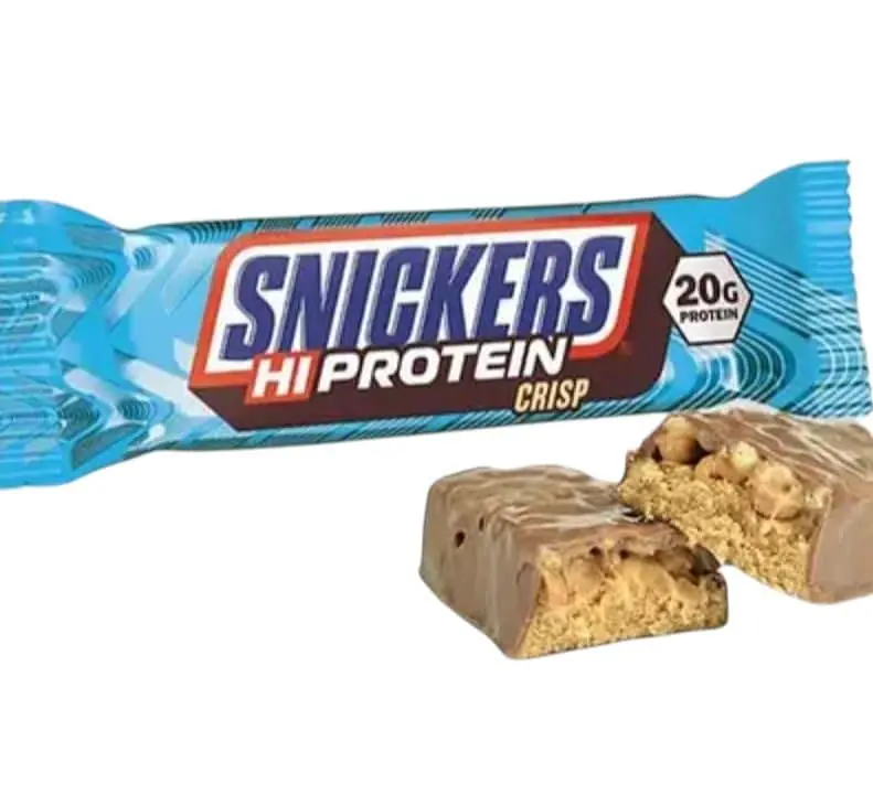 Шоколадний батончик Snickers Hi Protein Low Sugar Crisp 55 г - фото 3