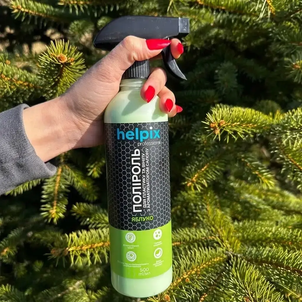 Набір для догляду за авто 4 в 1 HELPIX Professional: очисники та поліролі для салону і шин - фото 6