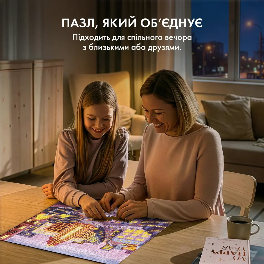 Пазл «Київ вечірній» 1000 елементів - фото 9