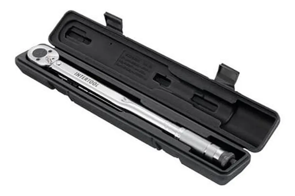 Ключ динамометричний Intertool 1/2" x 28-210 Н/м з перехідником 3/8" XT-9007 - фото 8