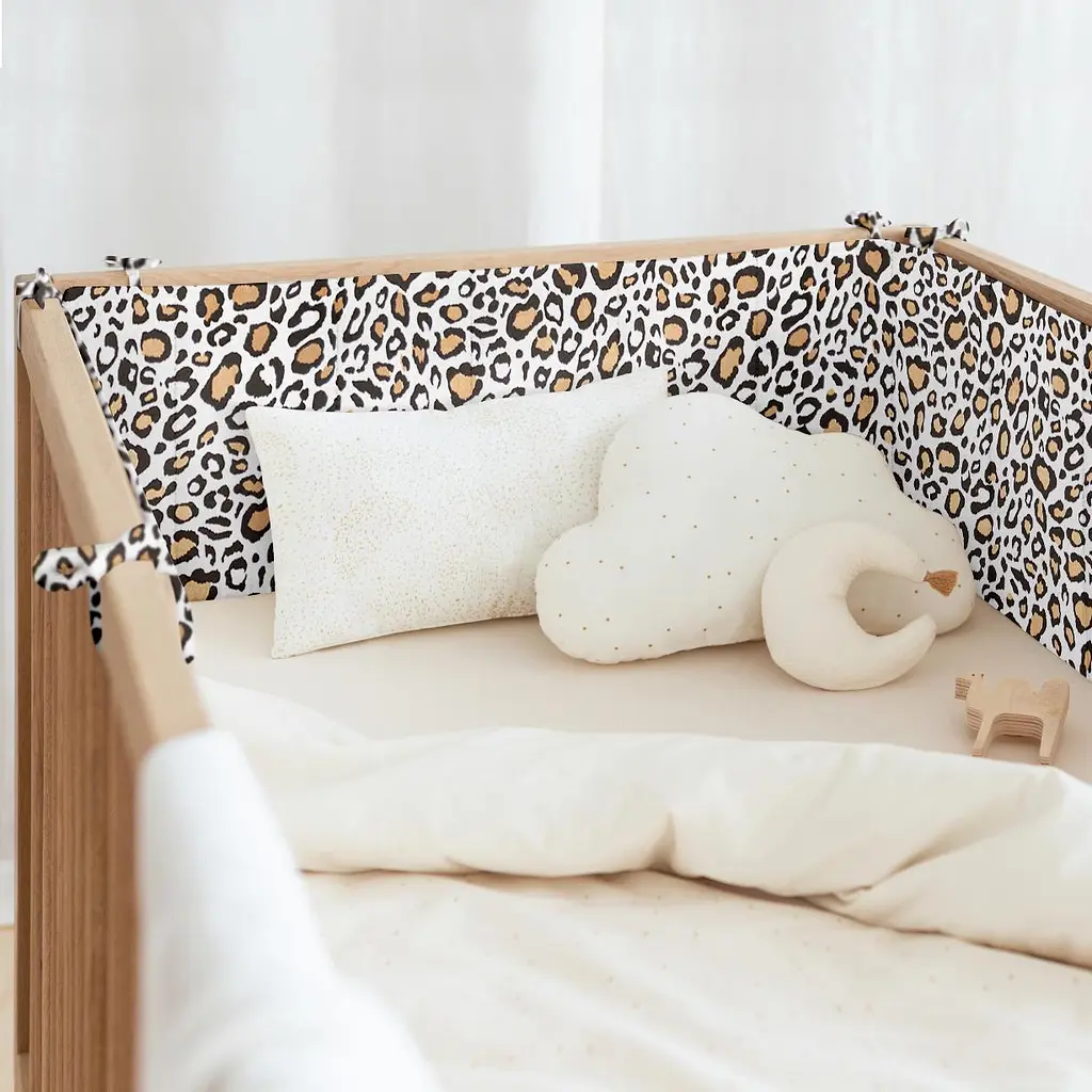 Набір бортиків в ліжечко LEOPARD COSAS (4822052280010) - фото 2