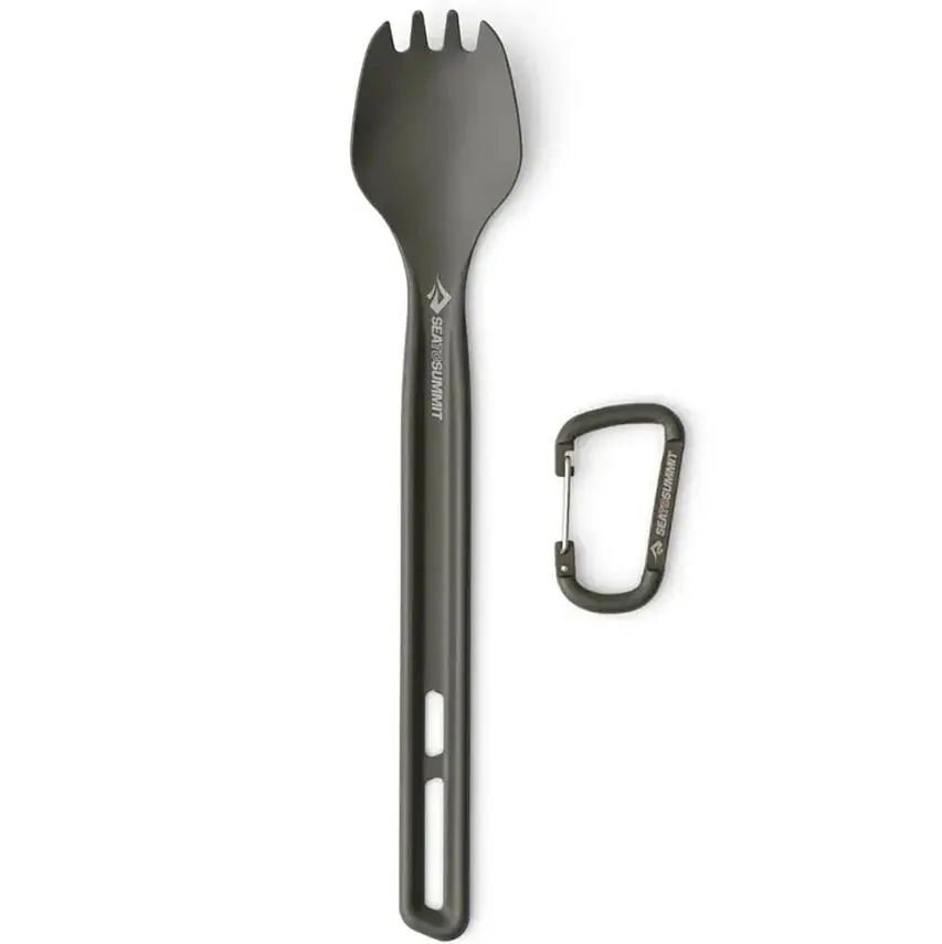 Ложка-виделка подовжена Sea to Summit Frontier UL Long Handle Spork Темно-сірий - фото 2