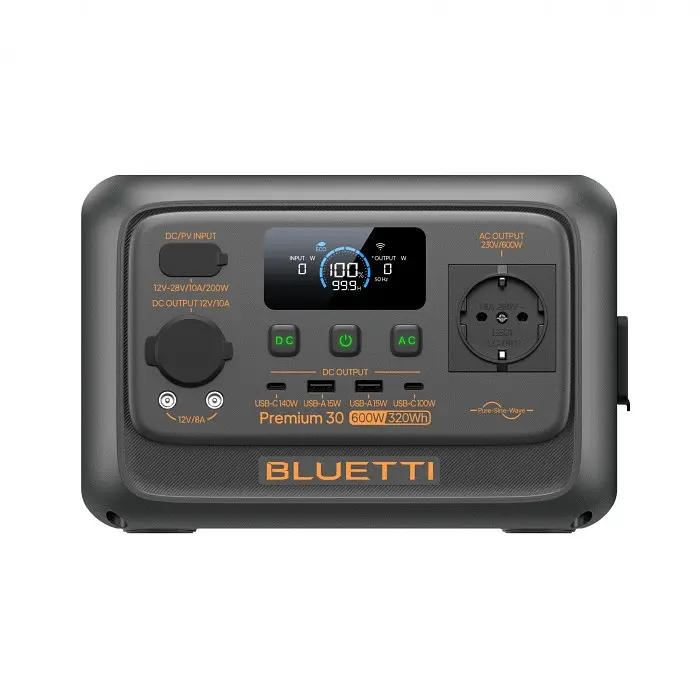 Зарядна станція портативна Bluetti Premium 30 V2 600W 320Wh - фото 9