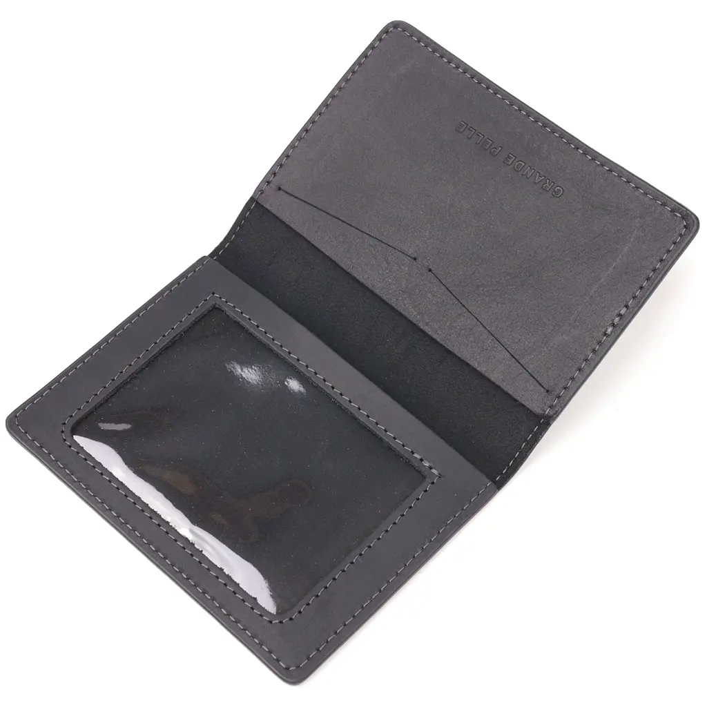 Обложка для документов мужская GRANDE PELLE 10х14х0,5 см acs0025748 - фото 3