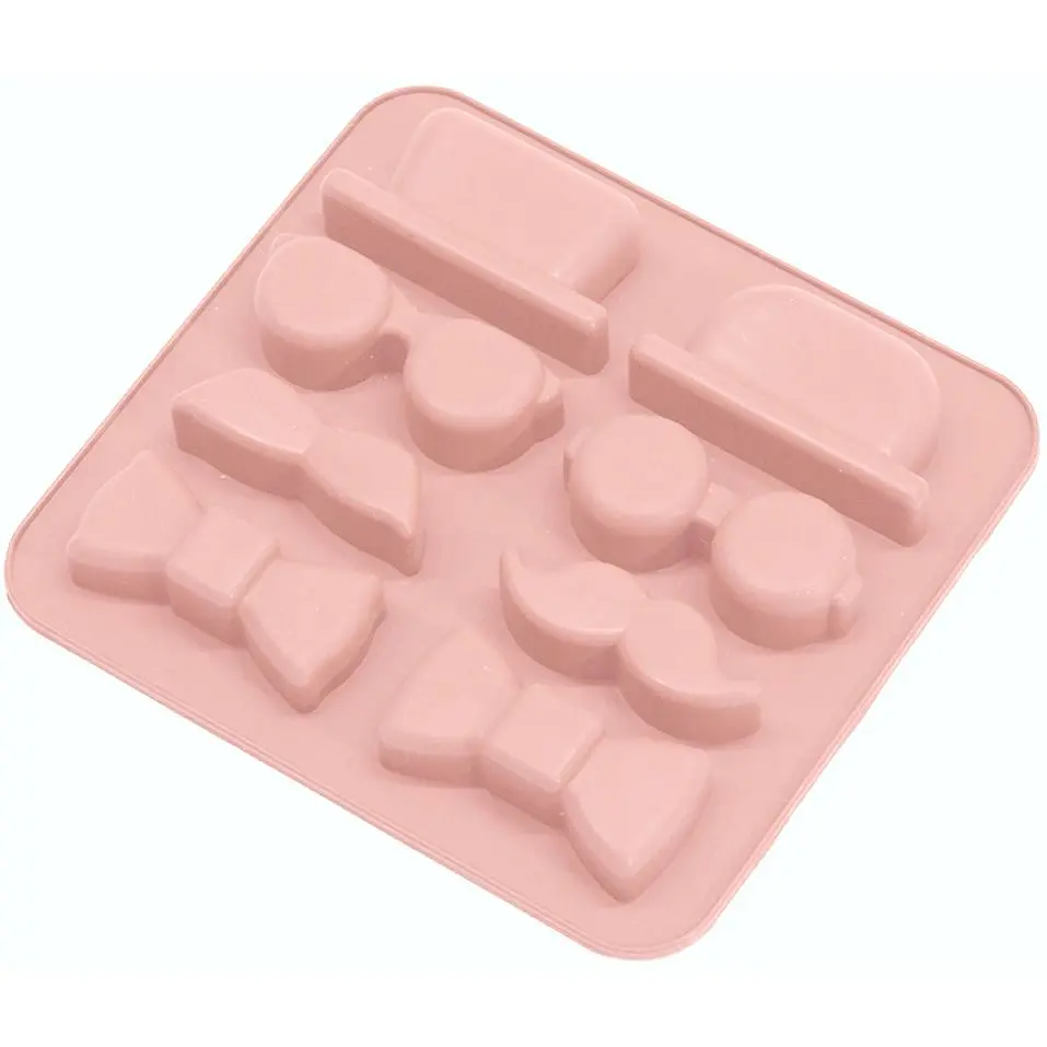 Форма силиконовая Mys Silicone для льда Детектив коричневая 14х13х2 см (48808) - фото 2
