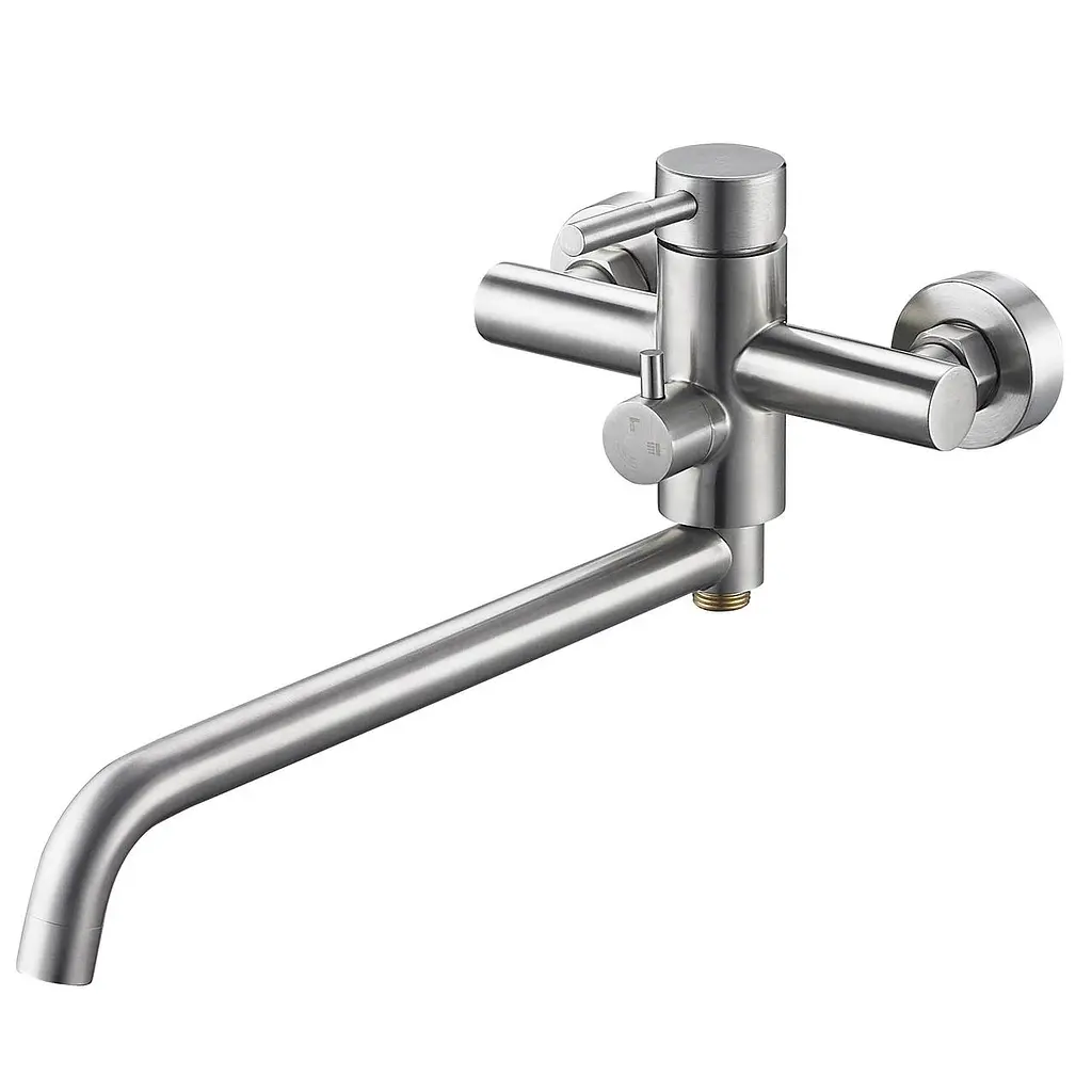 Змішувач для ванни TROYA GAP7-А097 нержавіюча сталь 30412 - фото 2