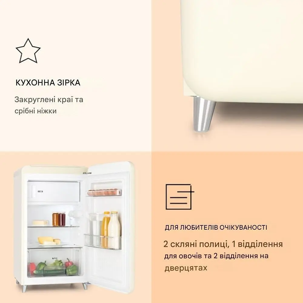 Холодильник Klarstein PopArt (10031419) - фото 3