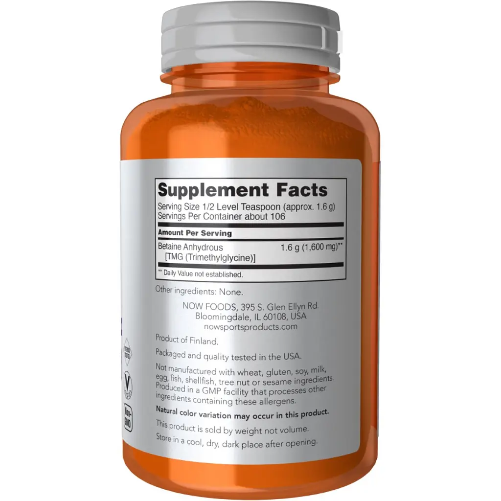 Амінокислота Now Foods Betaine Powder 170 г - фото 2