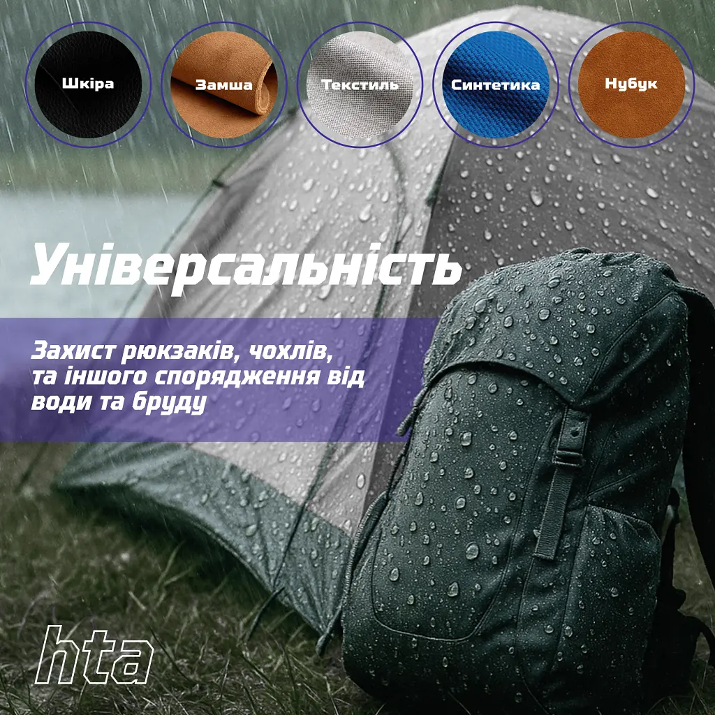 Спрей для взуття HTA Water Proof Водовідштовхувальний 200 мл (HTA1021) - фото 6
