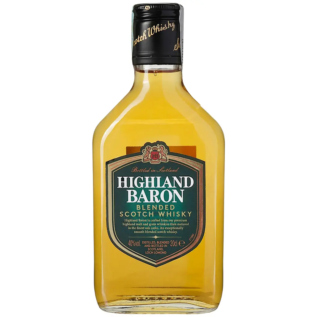 Віскі Highiland Baron Blended Scotch 40% 0.2 л