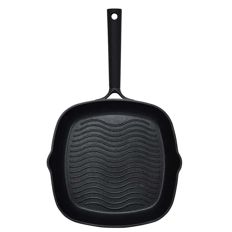 Сковорода-гриль Ringel IQ Be Traditional 28 см чорна IQ-1145-28 g - фото 2