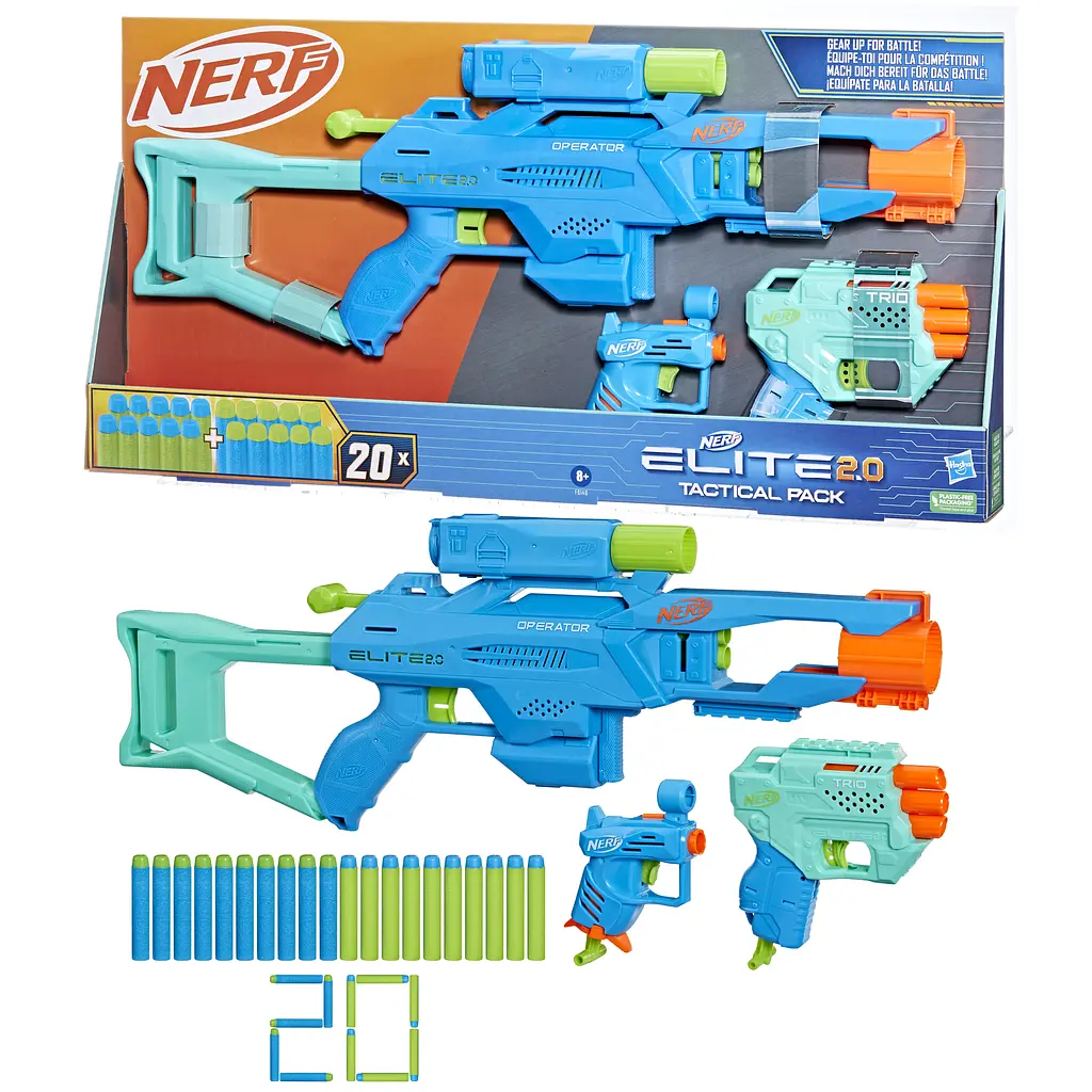 Набір із 3 бластерів Hasbro Nerf Elite 2.0 (F6146) - фото 2