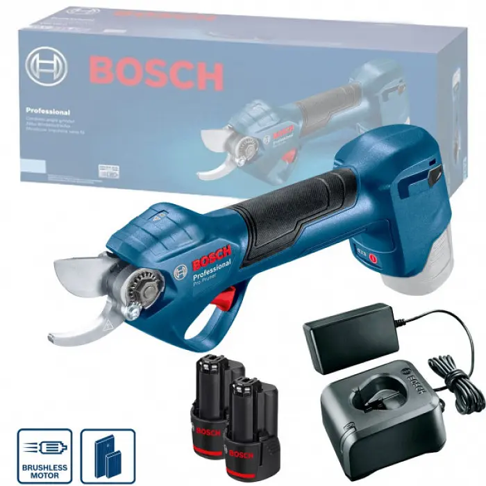 Секатор акумуляторный Bosch Professional Pruner 12В, 2х3Агод (0.601.9K1.021) - фото 2