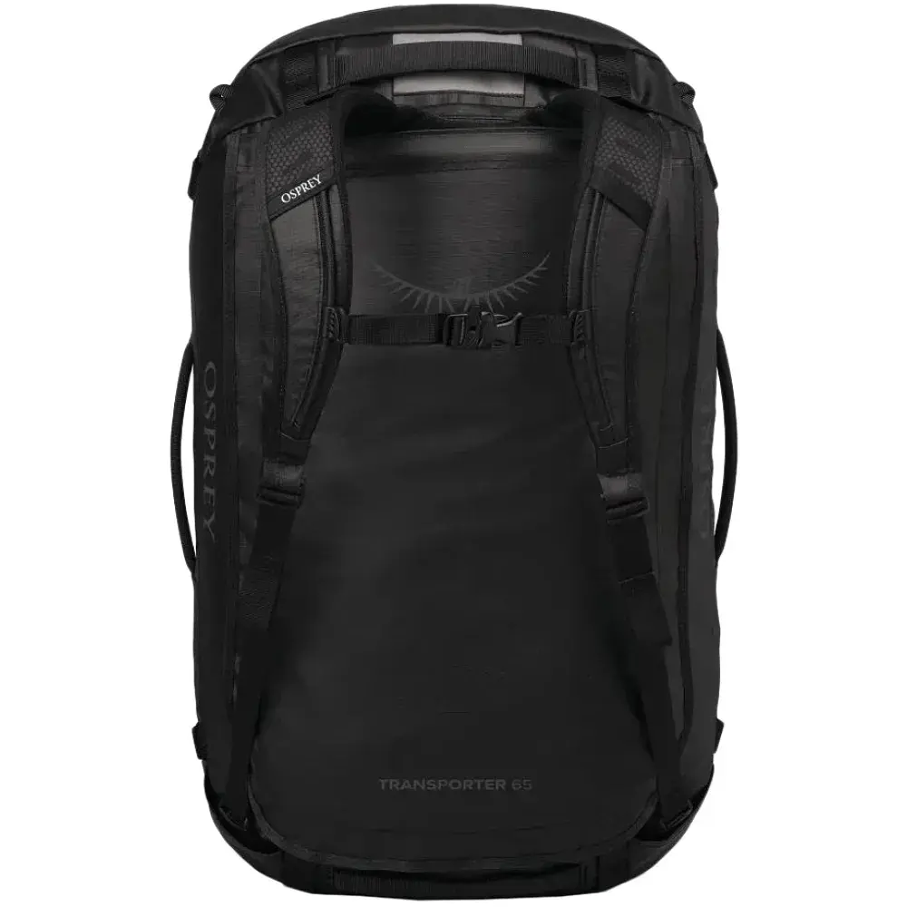 Сумка рюкзак Osprey Transporter Duffel 65 raven black/black - фото 2