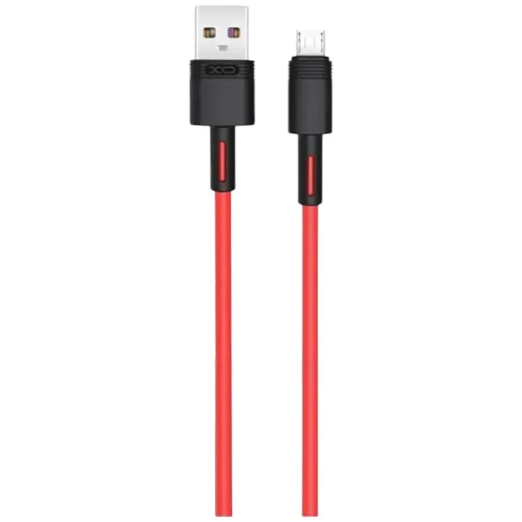 Кабель XO microUSB NBQ166 5A/1m Red