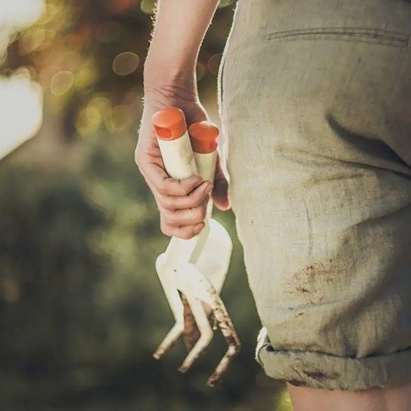 Посадкова вилка Fiskars White (1027034) - фото 3