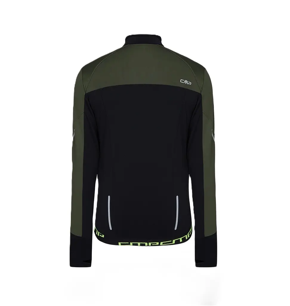 Кофта CMP Men's Unlimitech Hybrid Jacket Green M (1097-31A2237-E319 48) - фото 4