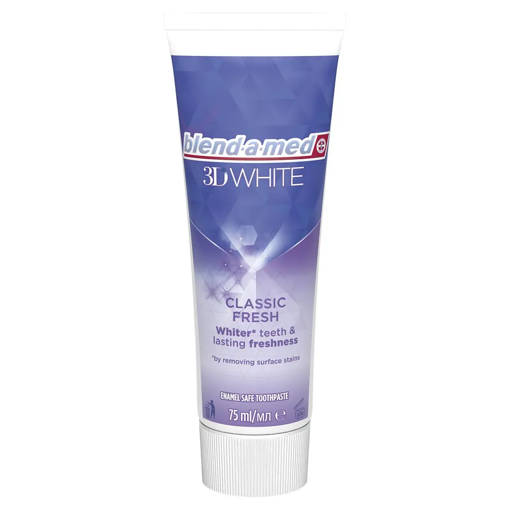 Зубна паста Blend-a-med 3D White Класична свіжість 75 мл - фото 2