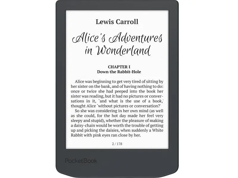 Електронна книга PocketBook 619 Verse Lite Midnight Grey (PB619-T-WW)