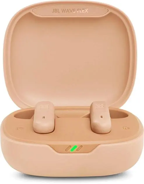 Навушники JBL TWS Wave Flex Beige (JBLWFLEXBEG) - фото 2