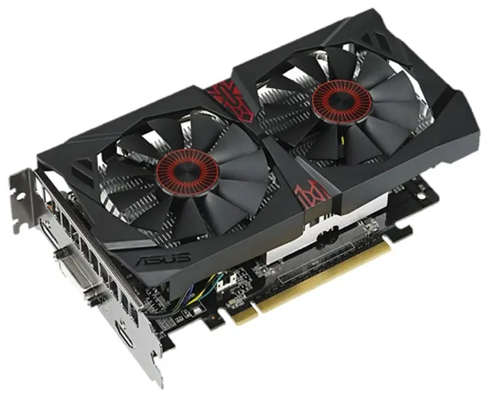 Відеокарта GeForce GTX 750 Ti 2GB Asus Strix (STRIX-GTX750TI-2GD5) Б/В
