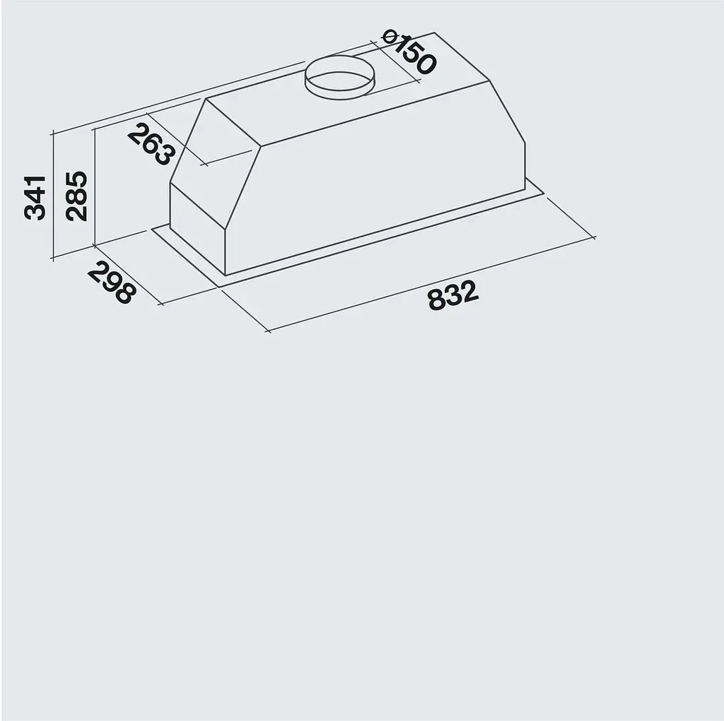 Витяжка Falmec Gruppo Incasso No-Drop Plus 90 St. Steel - фото 3